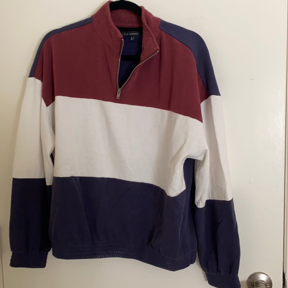 LA Hearts Colorblock Quarter-Zip